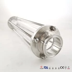 Stainless Steel Long Style Sight Glass Observe Sanitary Fluid