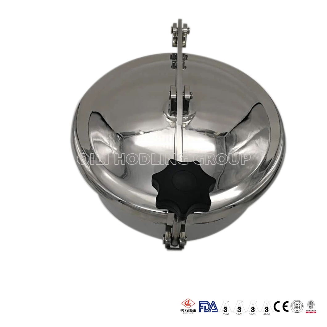 Stainless Steel Manhole Cover with Material