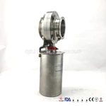 Stainless Steel Pneumatically Actuated B5102 Series Butterfly Valve