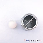 Stainless Steel Sanitary Check Valve Ball Type with Manual Drain