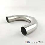 Stainless Steel Sanitary U Return Welded Reducing Tee