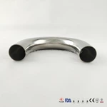 Stainless Steel Sanitary U Return Welded Reducing Tee