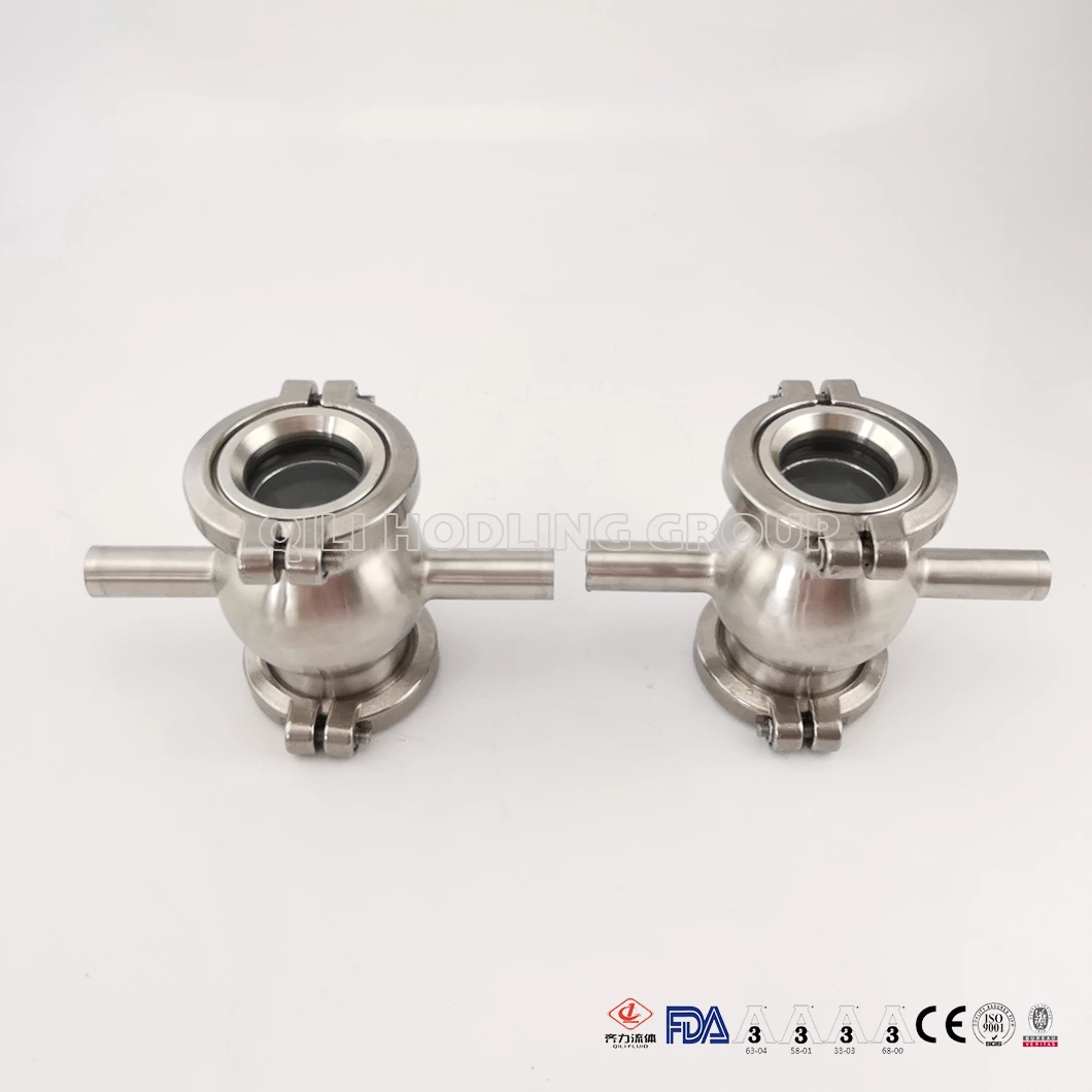 Stainless Steel Sanitary Vacuum Sight Glass