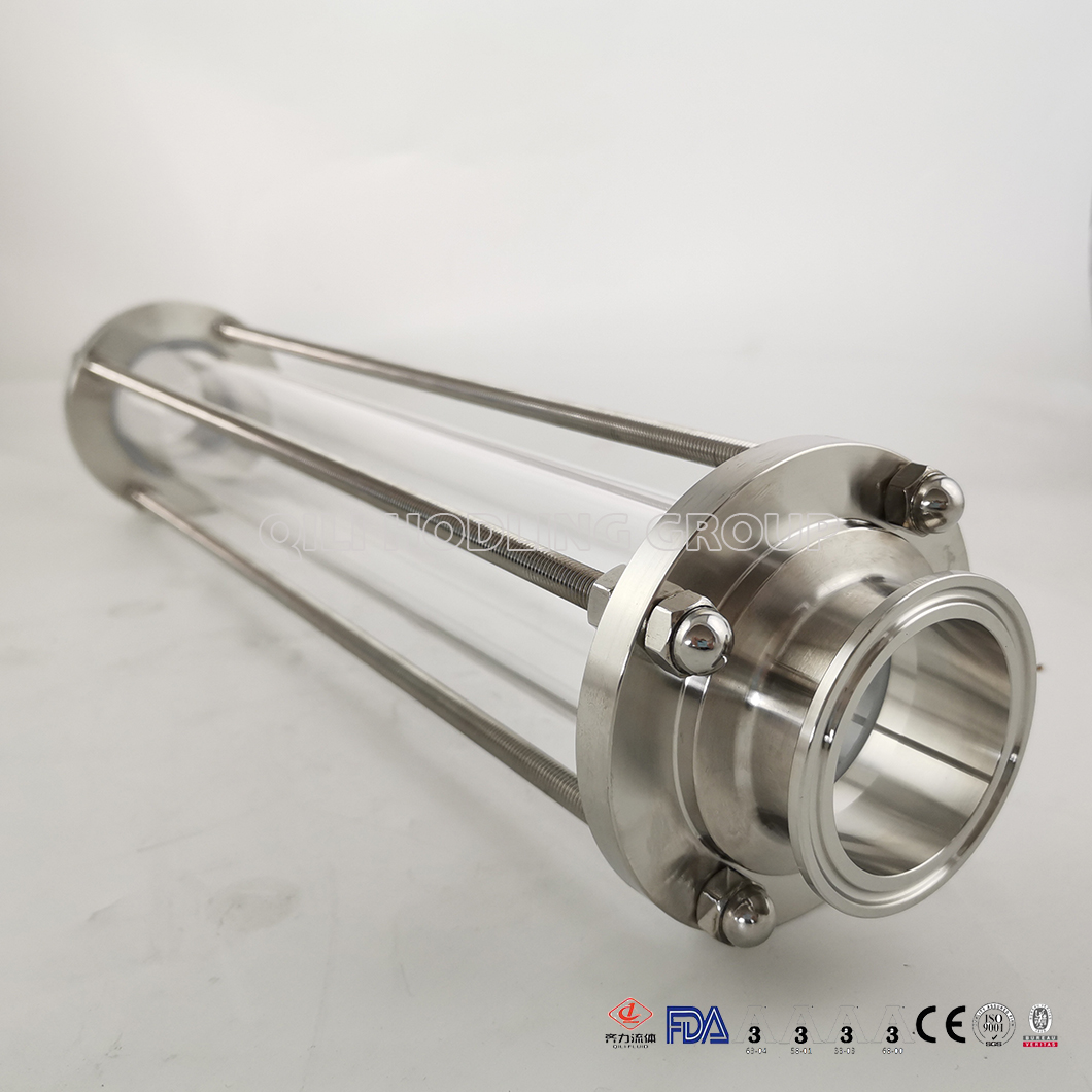 Stainless Steel Sight Glass Observe Liquid inside of Pipe Or Tank