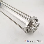 Stainless Steel Sight Glass Observe Liquid inside of Pipe Or Tank