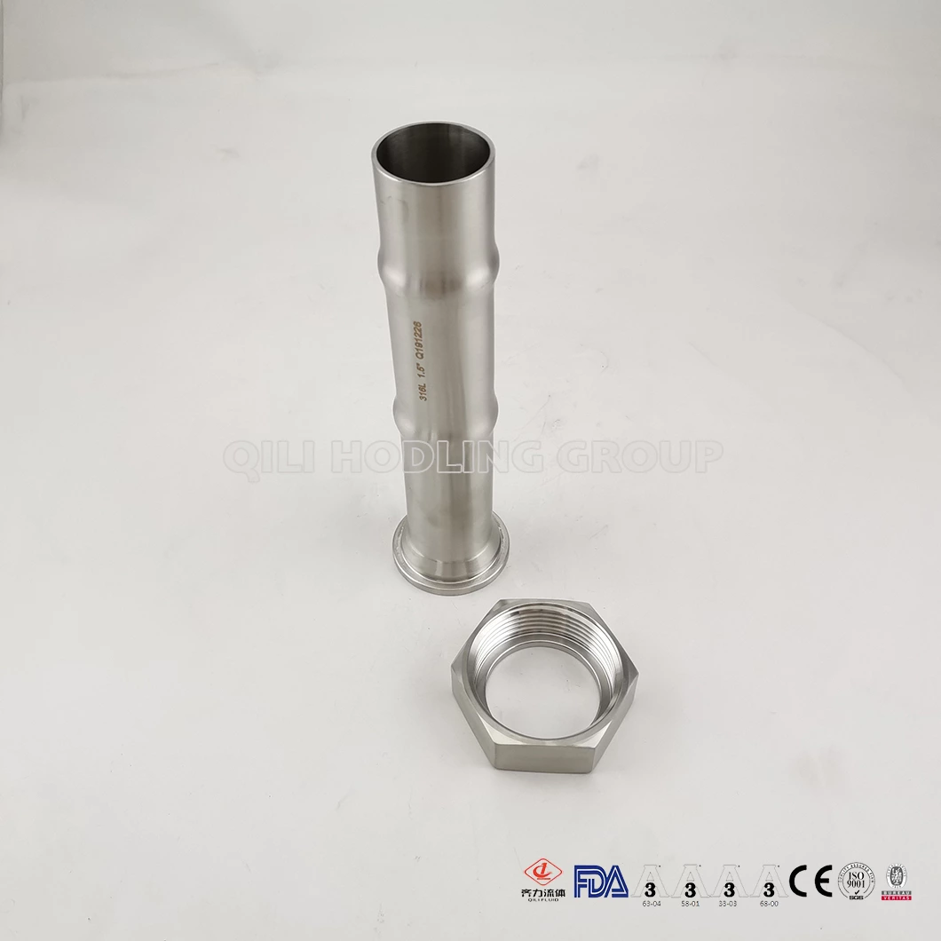 Stainless Steel SS304 SS316 RJT Nut Double Loop Pipe