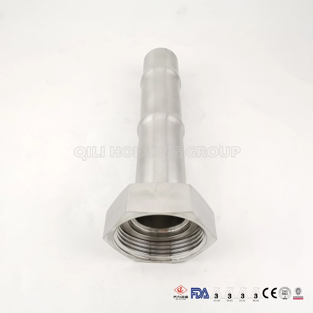 Stainless Steel SS304 SS316 RJT Nut Double Loop Pipe