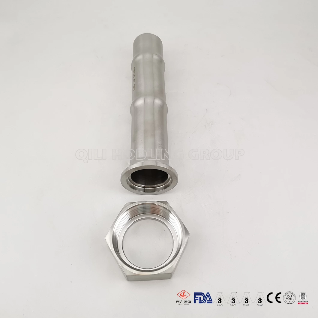 Stainless Steel SS304 SS316 RJT Nut Double Loop Pipe