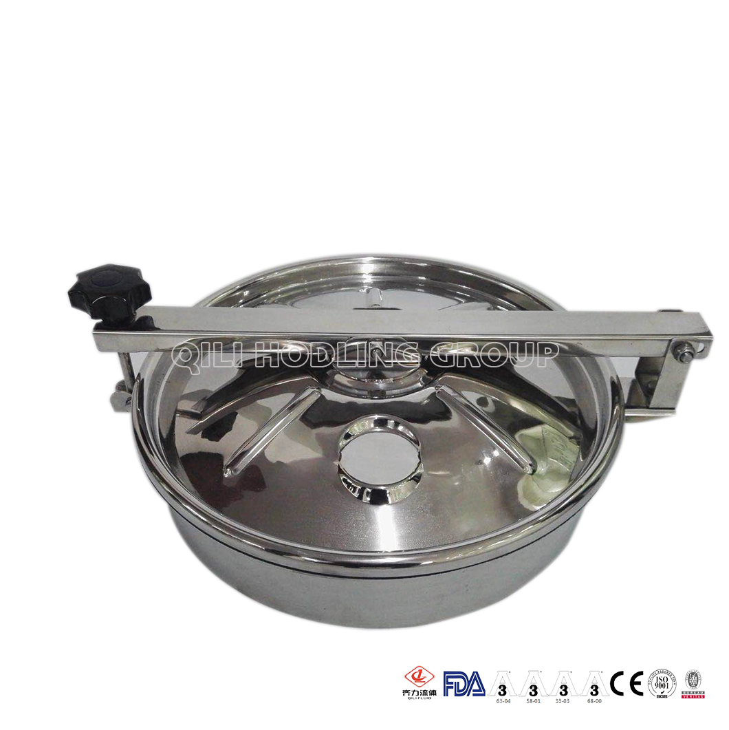 Stainless Steel Tank Cover Round Sanitary Manhole Cover