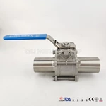 Stainless Steel Two Way Long Length Encapsulated Weld End Ball Valve
