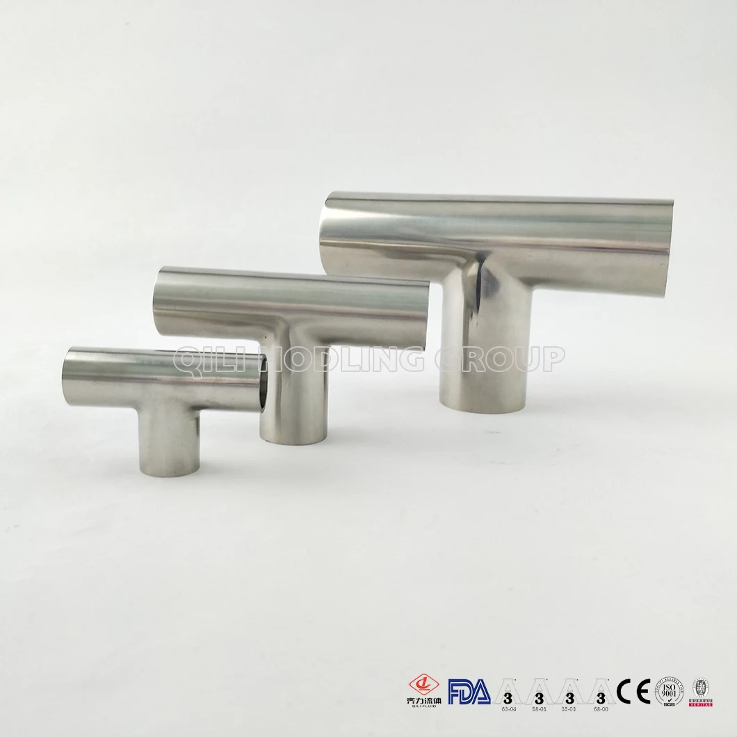 Stainless Steel Welded Equal Tee