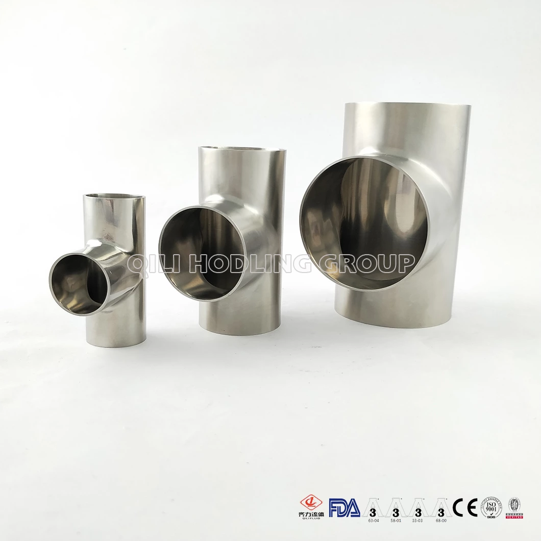 Stainless Steel Welded Equal Tee