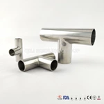 Stainless Steel Welded Equal Tee