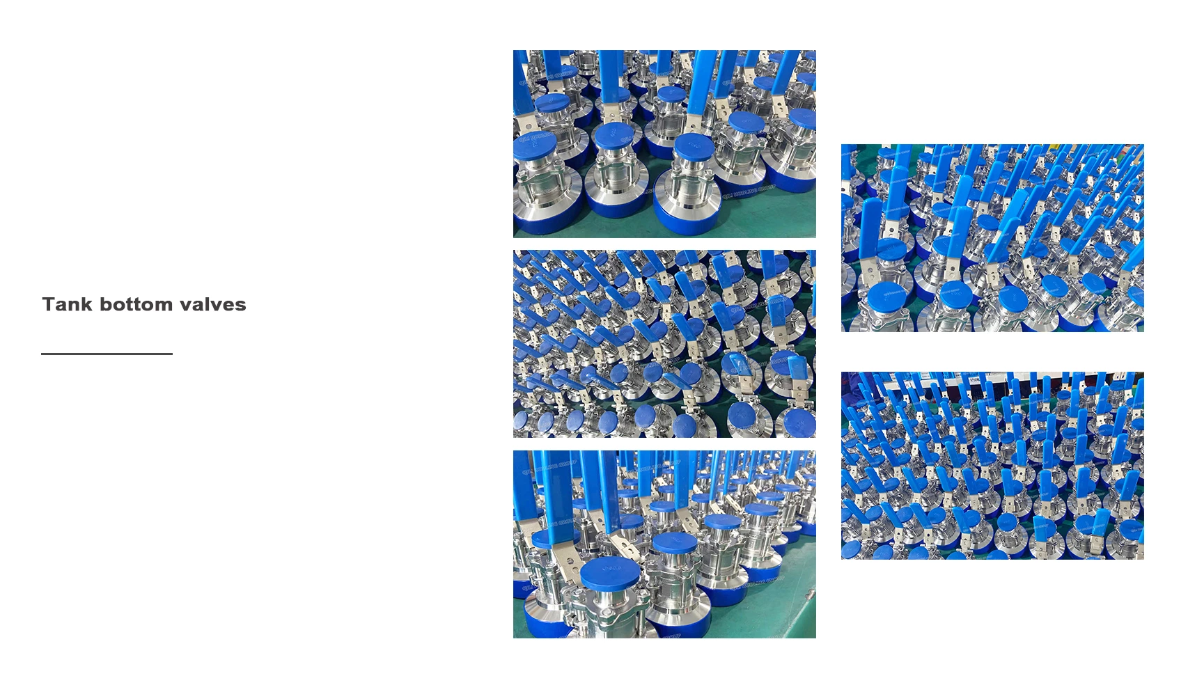 tank bottom valves 304/316L