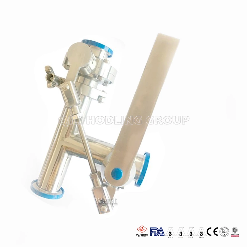 Three Way Combination Sanitary Butterfly Valves