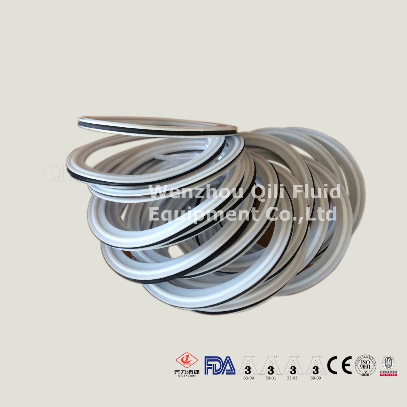 Triclamp Ferrule Gasket Seals of PTFE