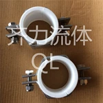 Tube Hex Hangers with white PVC inside without hole , serial B24PS
