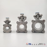 Two Way Sanitary Encapsulated Seat Ball Valve
