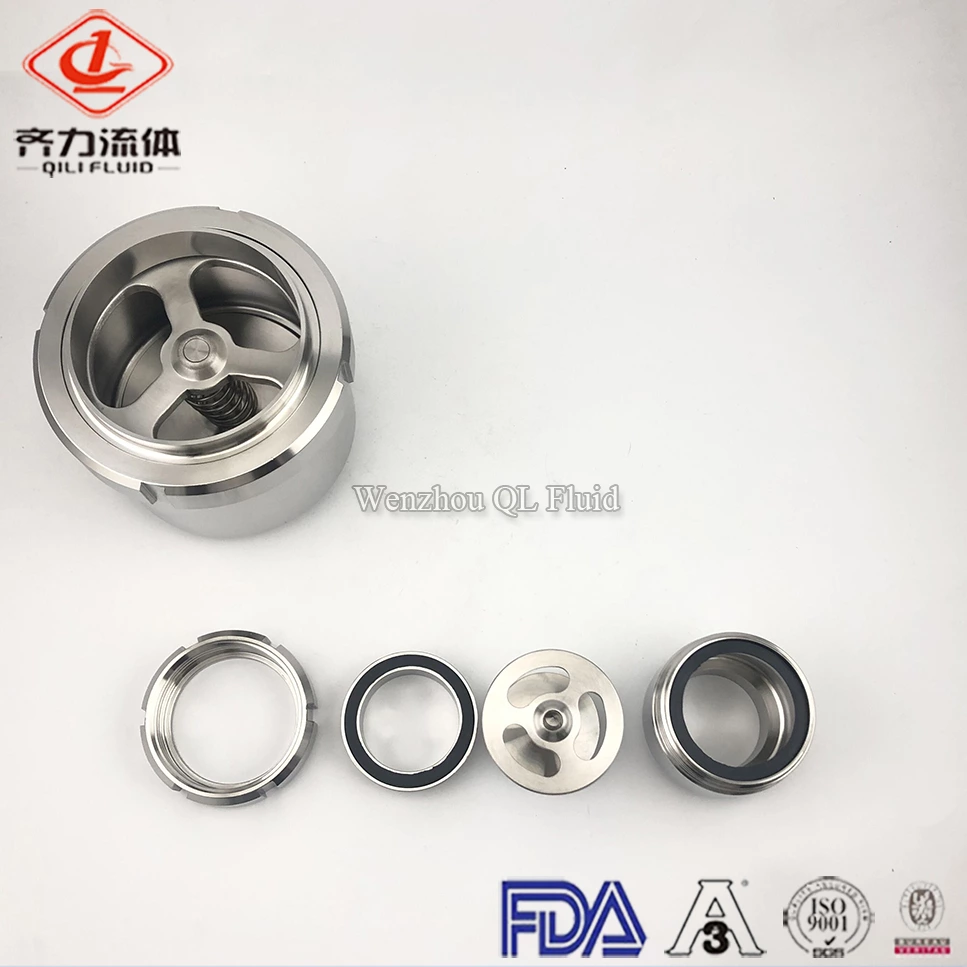 Union Type Nrv Sanitary Check Valve