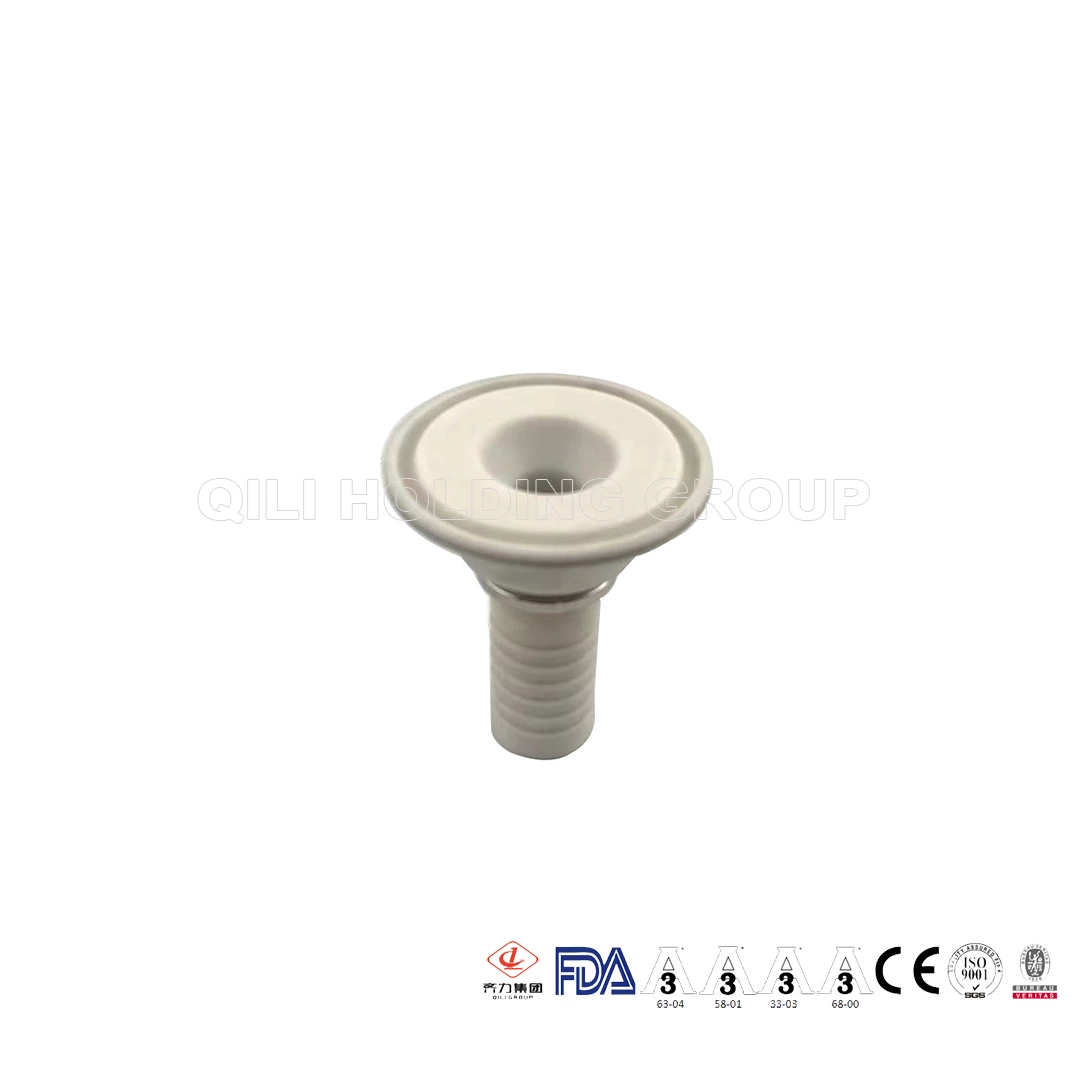 hygienic Clamp Ferrule with Hose Nozzle
