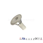 hygienic Clamp Ferrule with Hose Nozzle