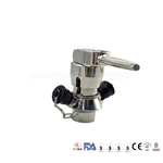 hygienic SS304 ss316L sampling valves