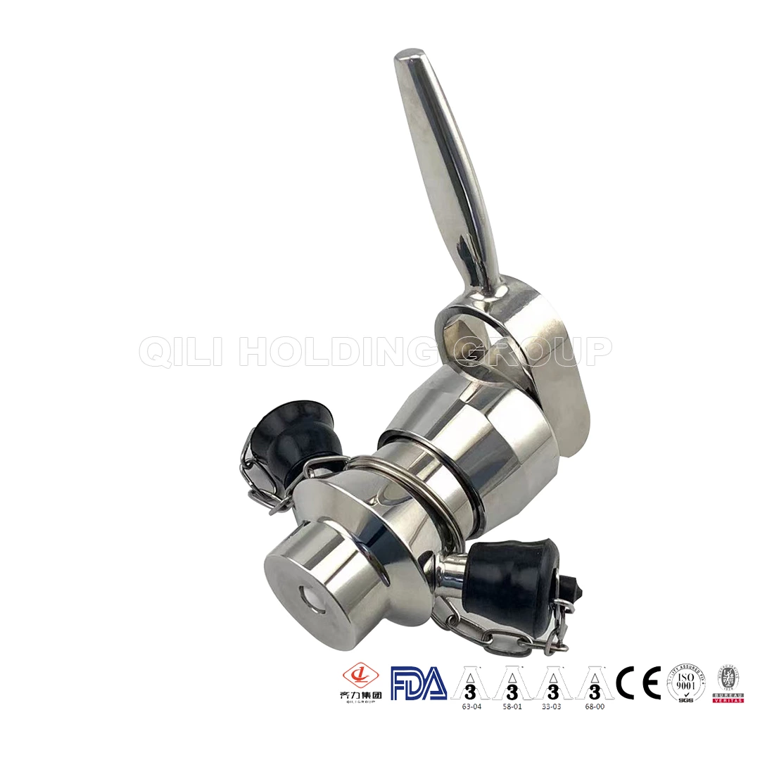 hygienic SS304 ss316L sampling valves