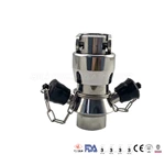 hygienic SS304 ss316L sampling valves