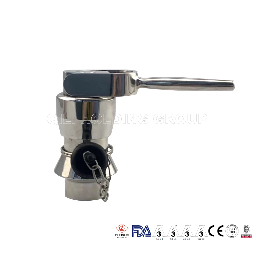 hygienic SS304 ss316L sampling valves