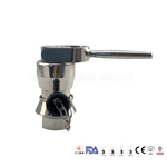 hygienic SS304 ss316L sampling valves