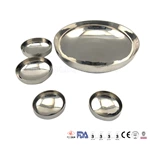 sanitary stainless steel end cap