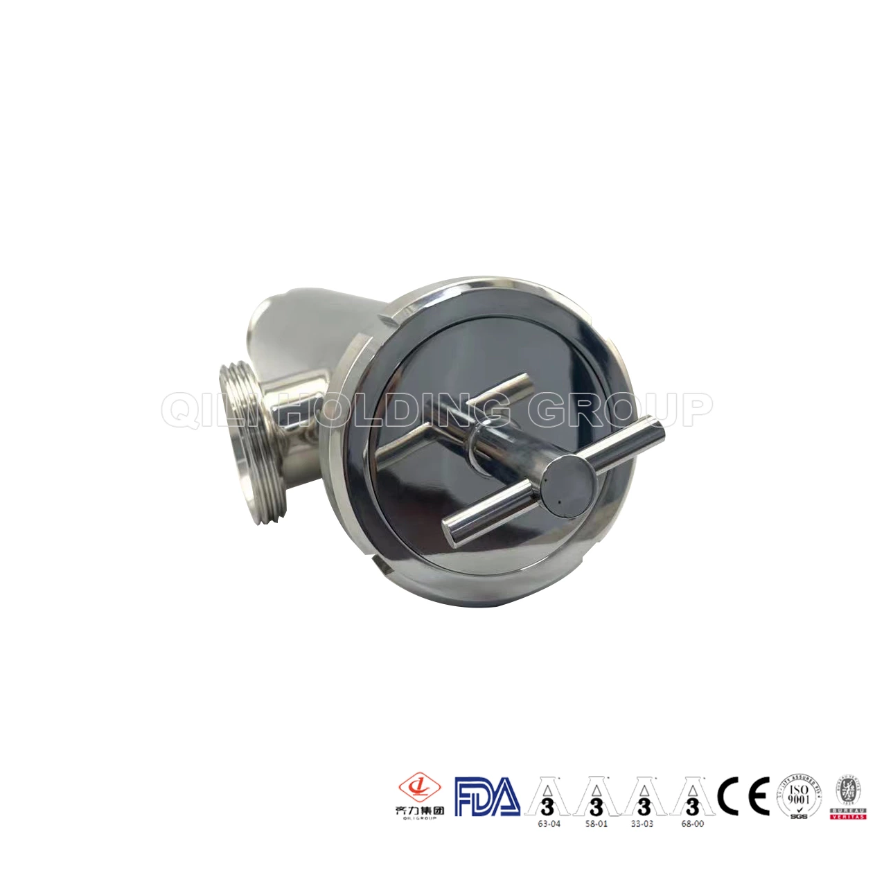 hygienic Flow Control threaded Angle Type Filter