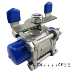 customized ball valves with butterfly handles