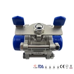 customized ball valves with butterfly handles