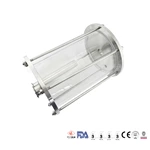 customized large size sight glasses with tri-clamp ferrules