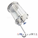customized sight glass large size with faucet