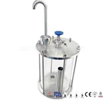 customized sight glass large size with faucet