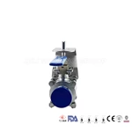 sanitary ball valves with bracket