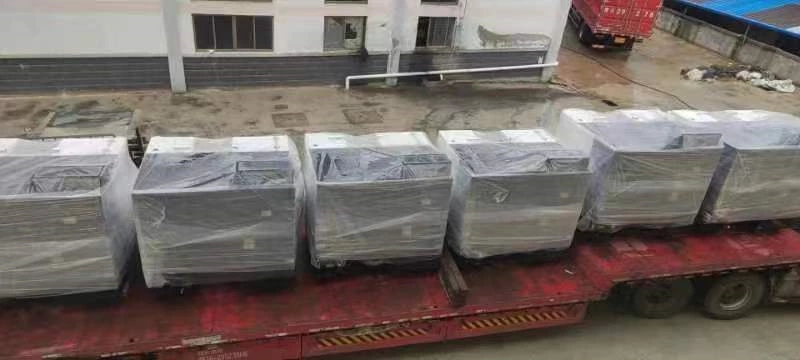 The new machine arrives at Anhui QILI third factory