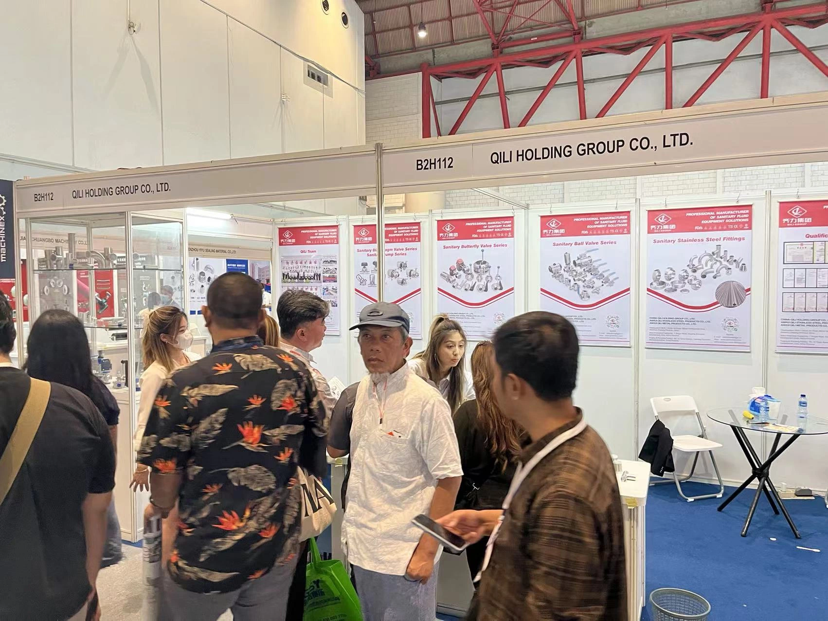QILI HOLDING GROUP ATTEND the 2023 recp indoneisa pump and valve exhibition