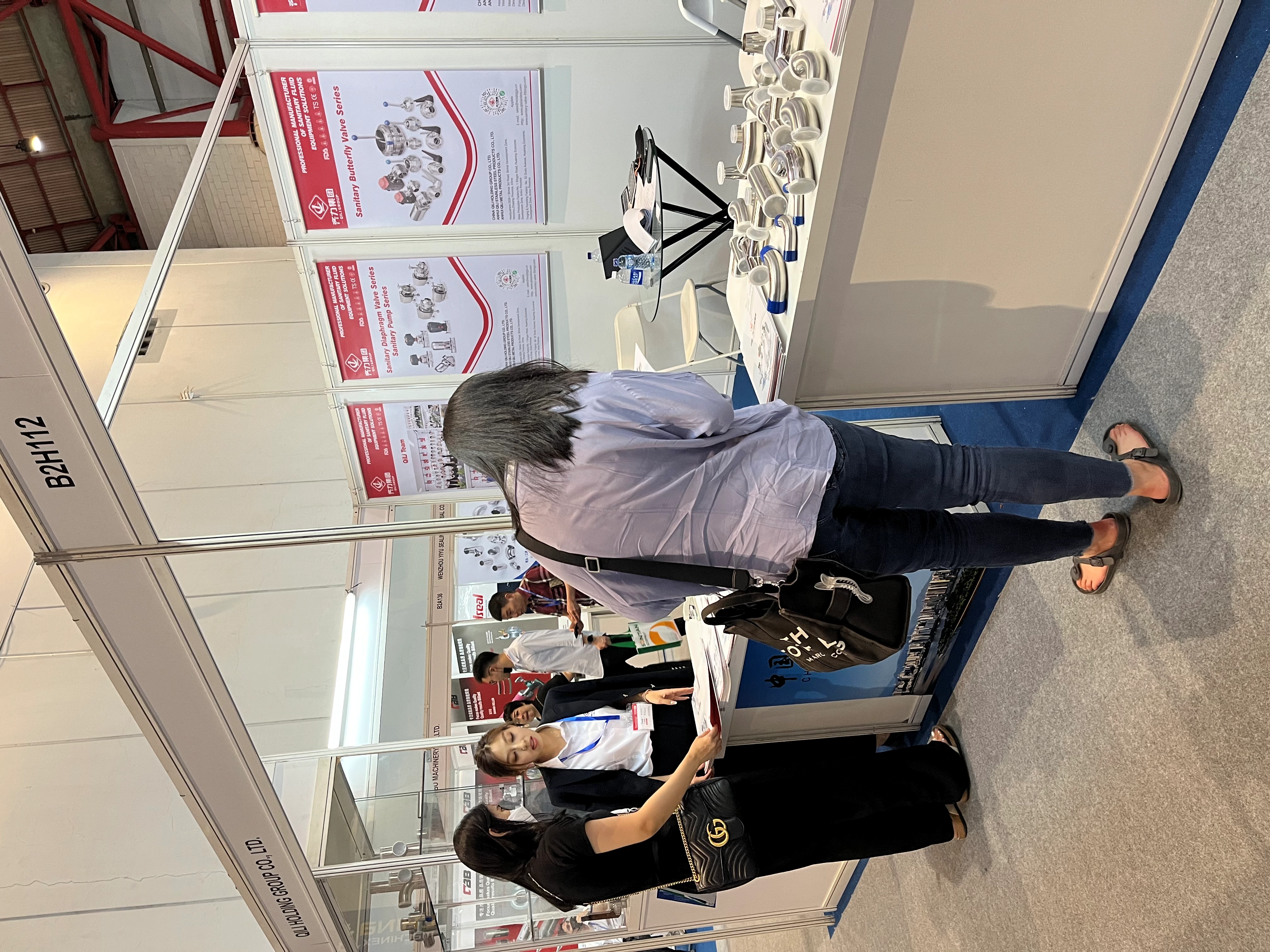 QILI HOLDING GROUP ATTEND the 2023 recp indoneisa pump and valve exhibition