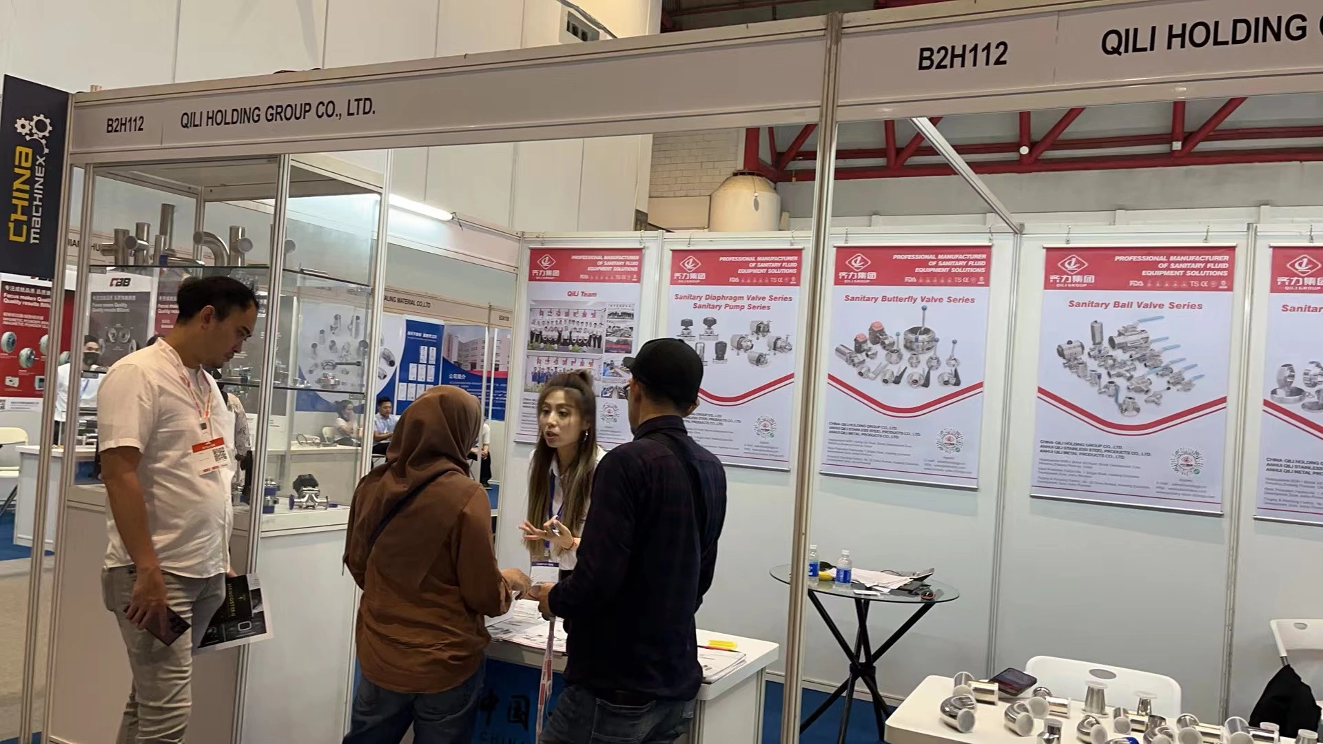 QILI HOLDING GROUP ATTEND the 2023 recp indoneisa pump and valve exhibition