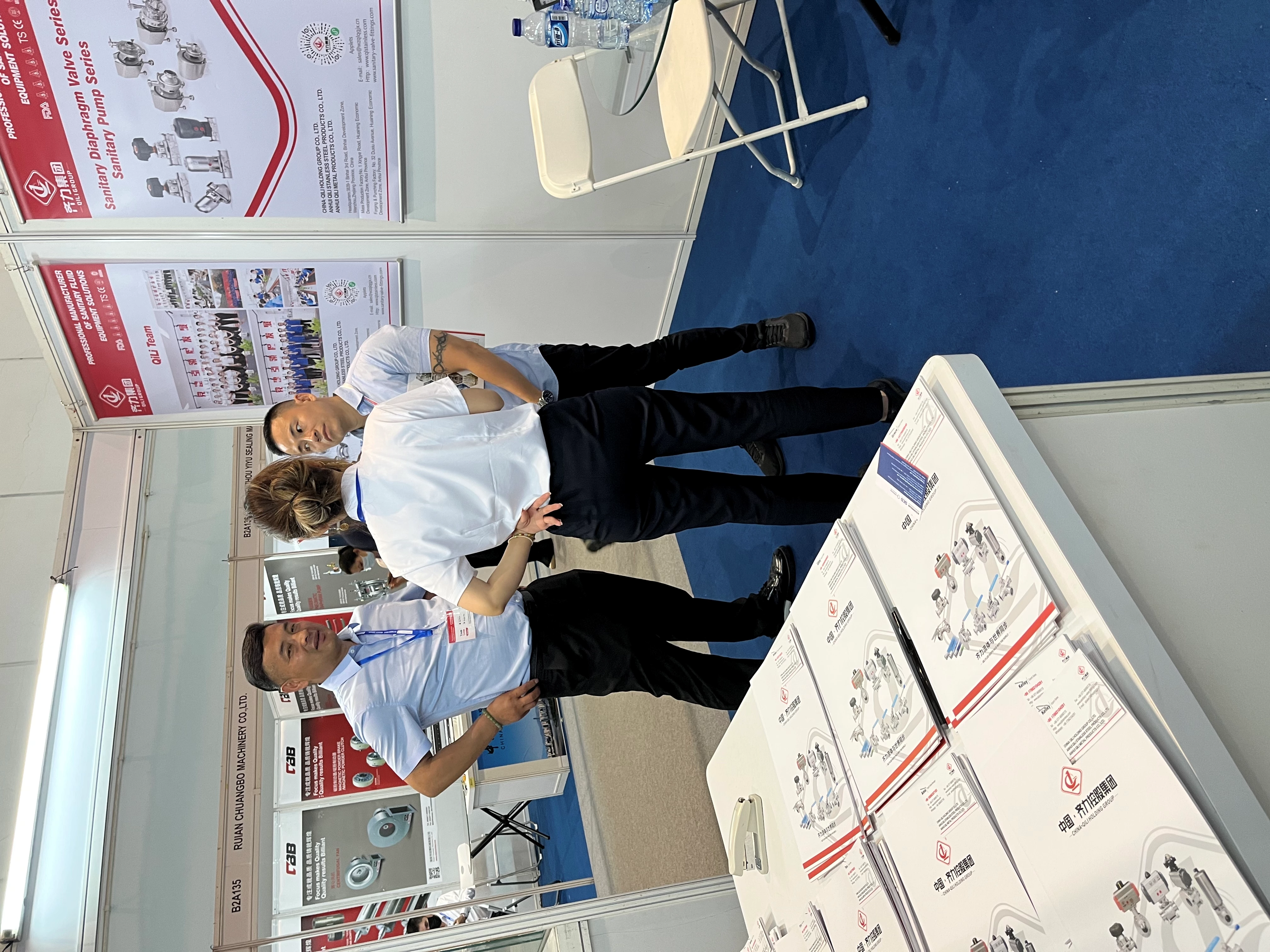 QILI HOLDING GROUP ATTEND the 2023 recp indoneisa pump and valve exhibition