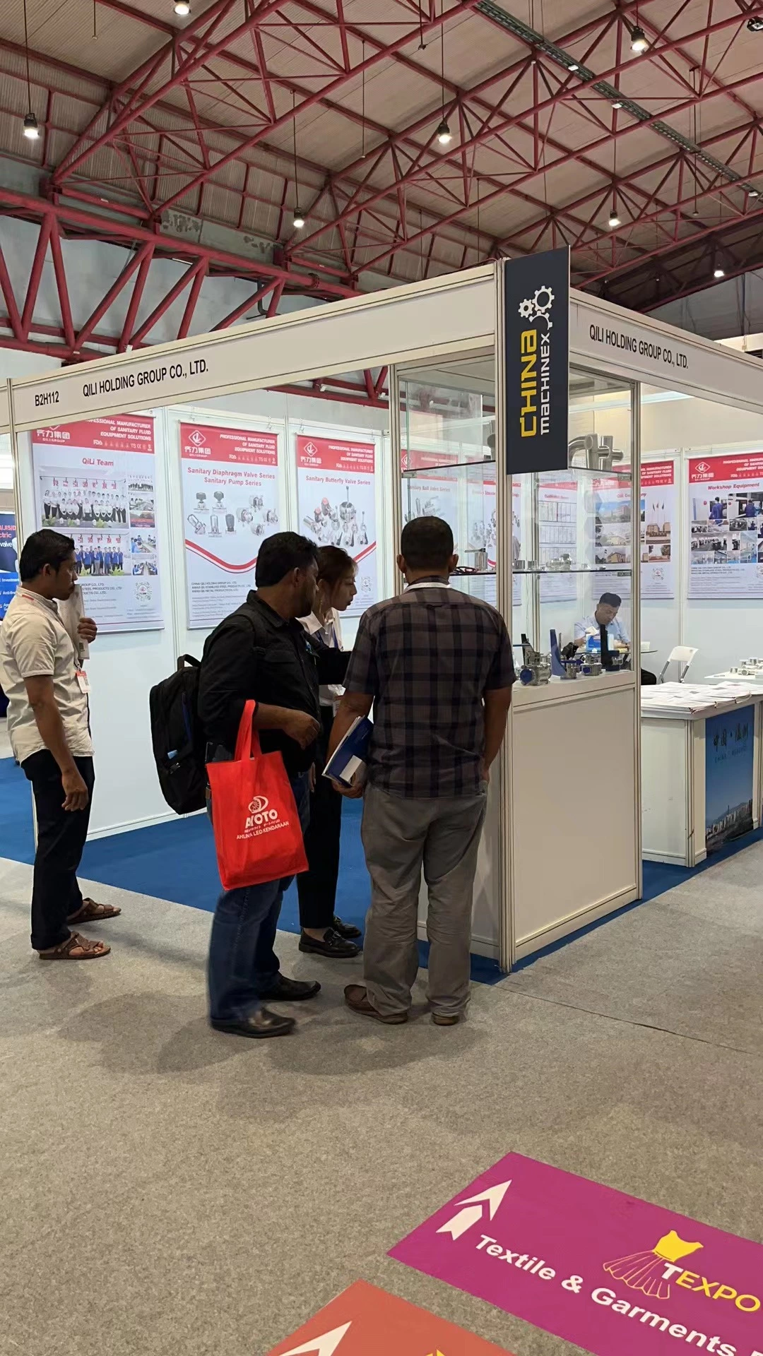 QILI HOLDING GROUP ATTEND the 2023 recp indoneisa pump and valve exhibition