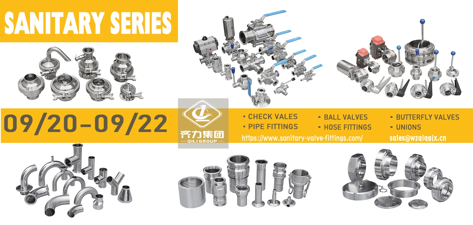 QILI will attend CHINA (South Africa) TRADE FAIR on 9/20-9/23