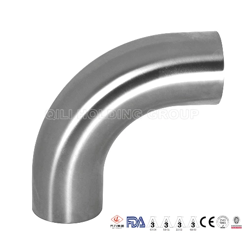 ASME BPE fittings ASME BPE fittings ASME BPE fittings S2S92 92 DEGREE ELBOW TANGENT WELD ENDS