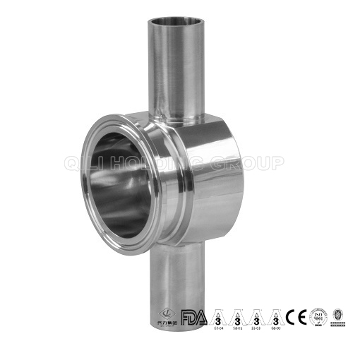 ASME BPE fittings S7IWWKS INSTRUMENT TEE, WELD ENDS X CLAMP END