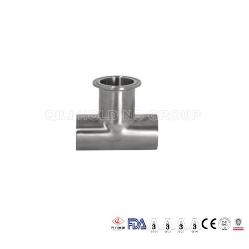 ASME BPE fittings S7WWK TEE TANGENT WELD ENDS X CLAMP OUTLET
