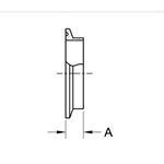 ASME BPE fittings S14WMP SHORT WELD FERRULE