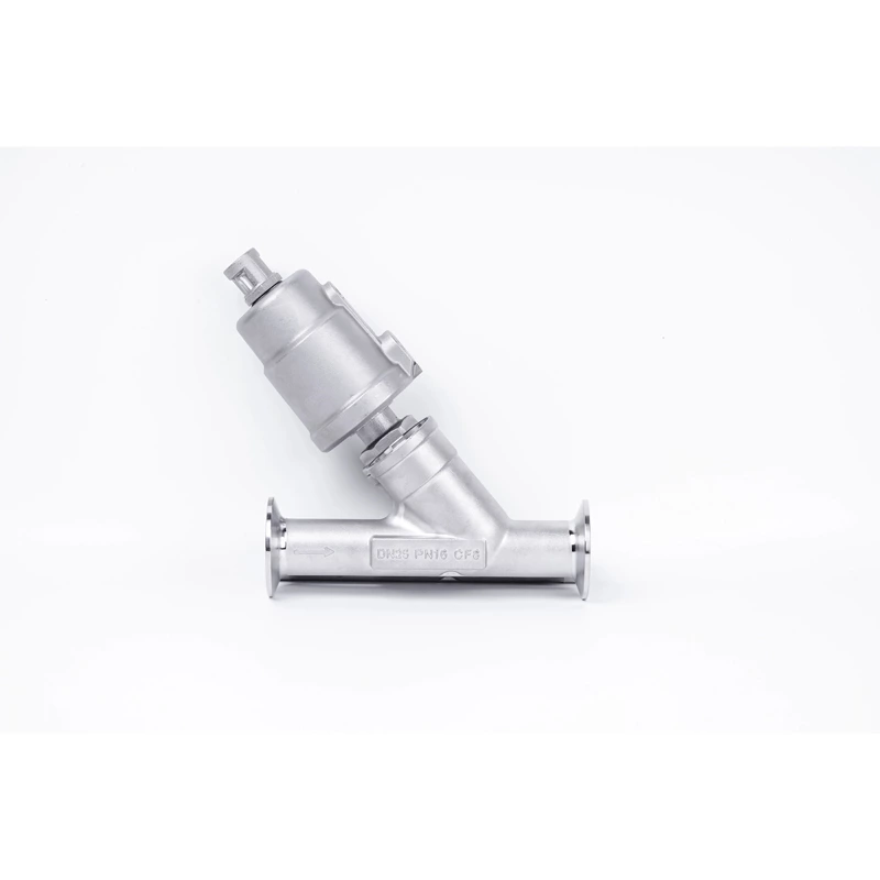 clamped Angle Seat Valve